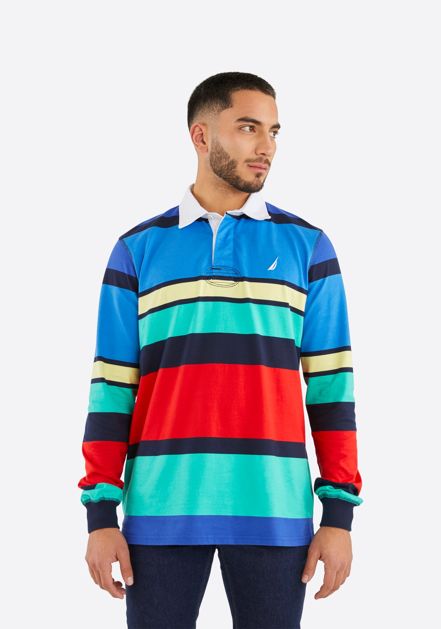Rafael Rugby Shirt - Blue