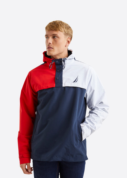Nautica Anglo OH Jacket - True Red - Front