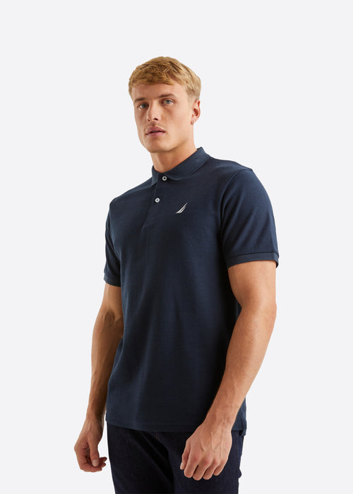 Nautica Maddox Polo Shirt - Dark Navy - Front