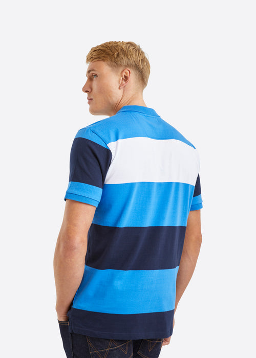 Nautica Dash Polo Shirt - Blue - Back