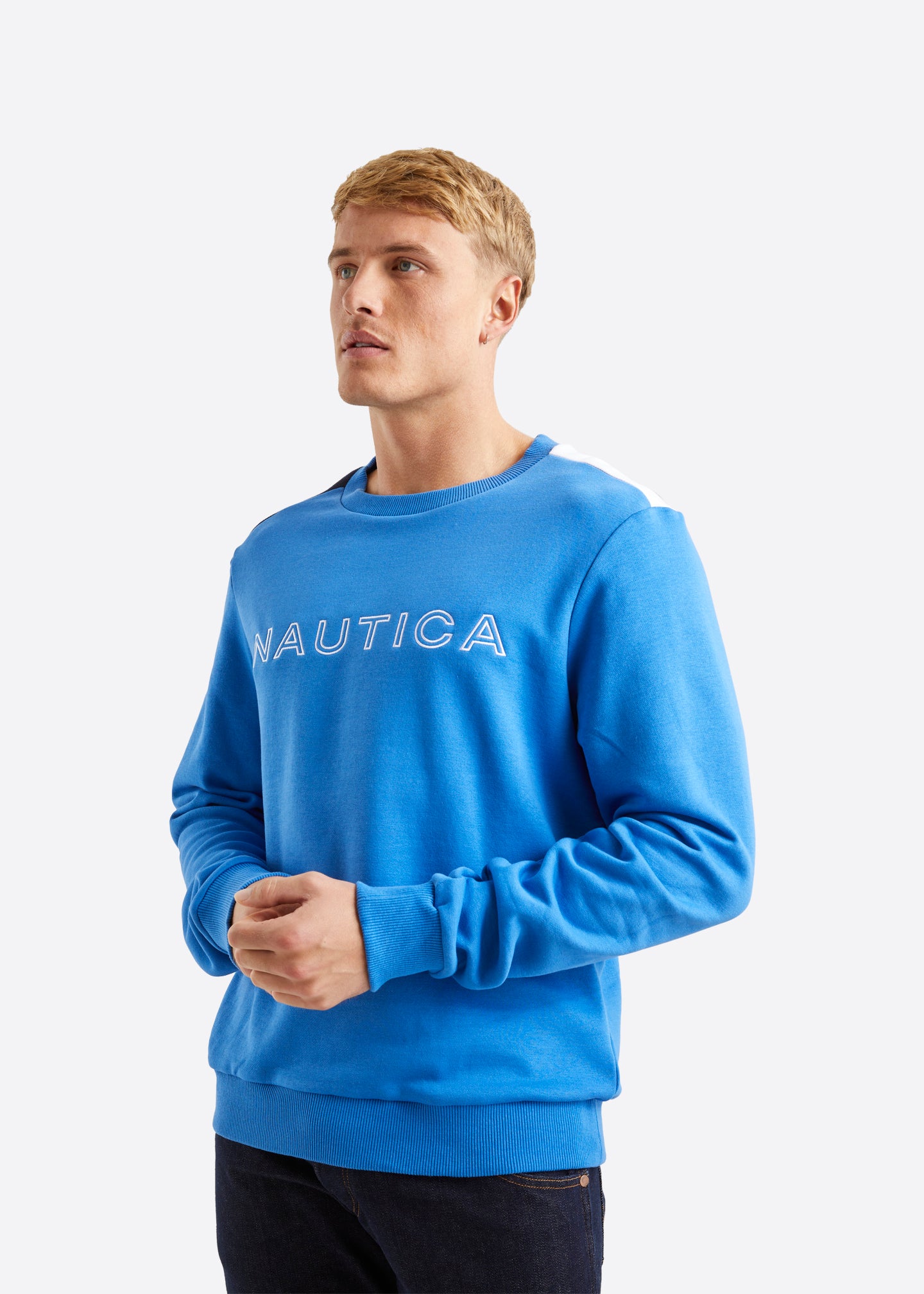 Nautica Madden Sweatshirt - Blue - Front