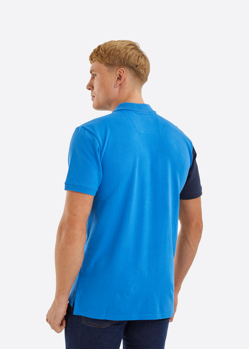 Nautica Jaxson Polo Shirt - Blue - Back