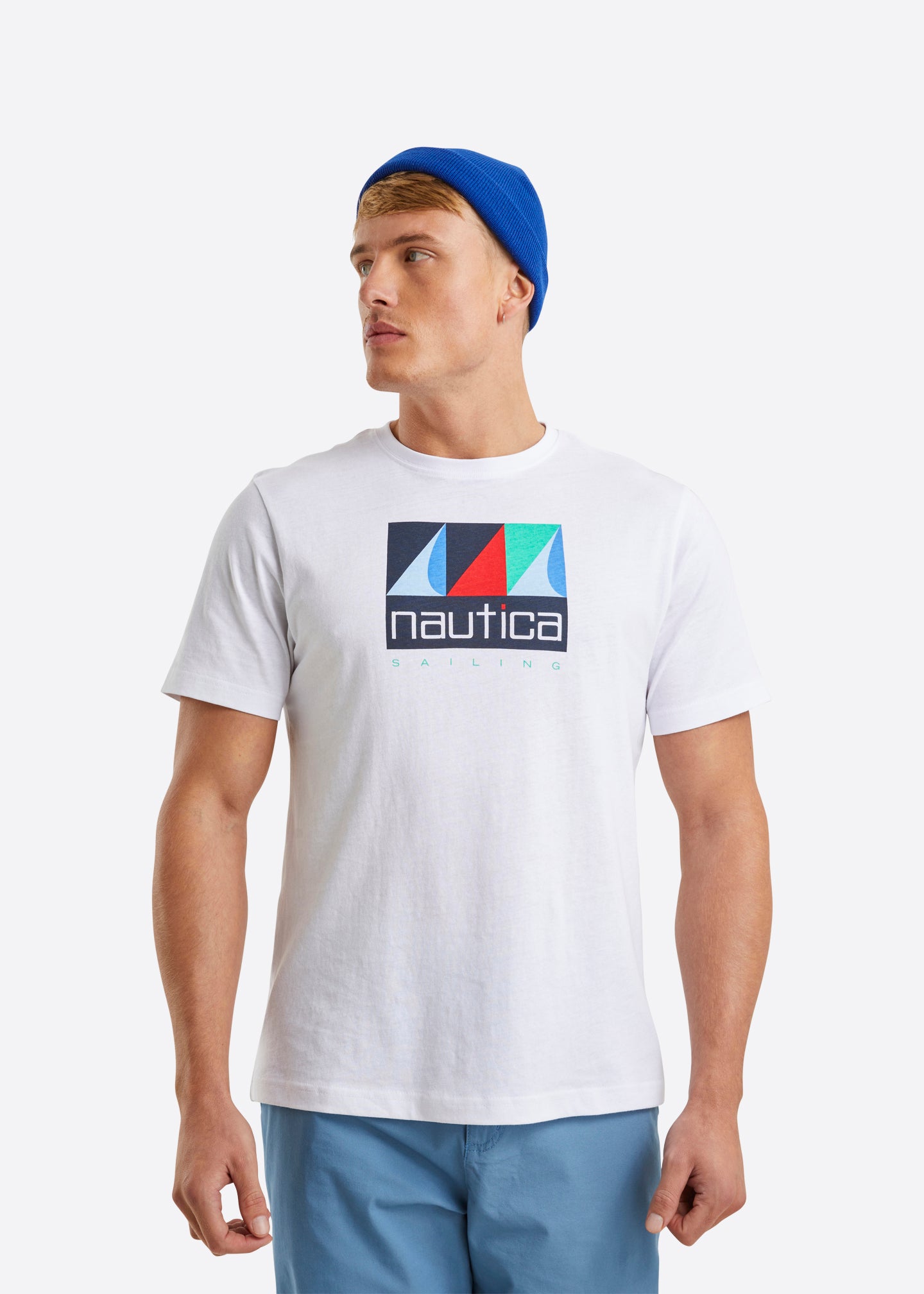 Nautica Brody T-Shirt - White - Front