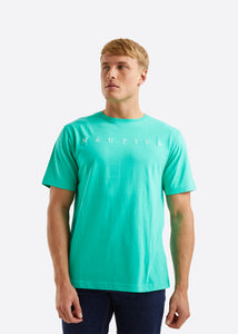 Nautica Holm T-Shirt - Mint - Front