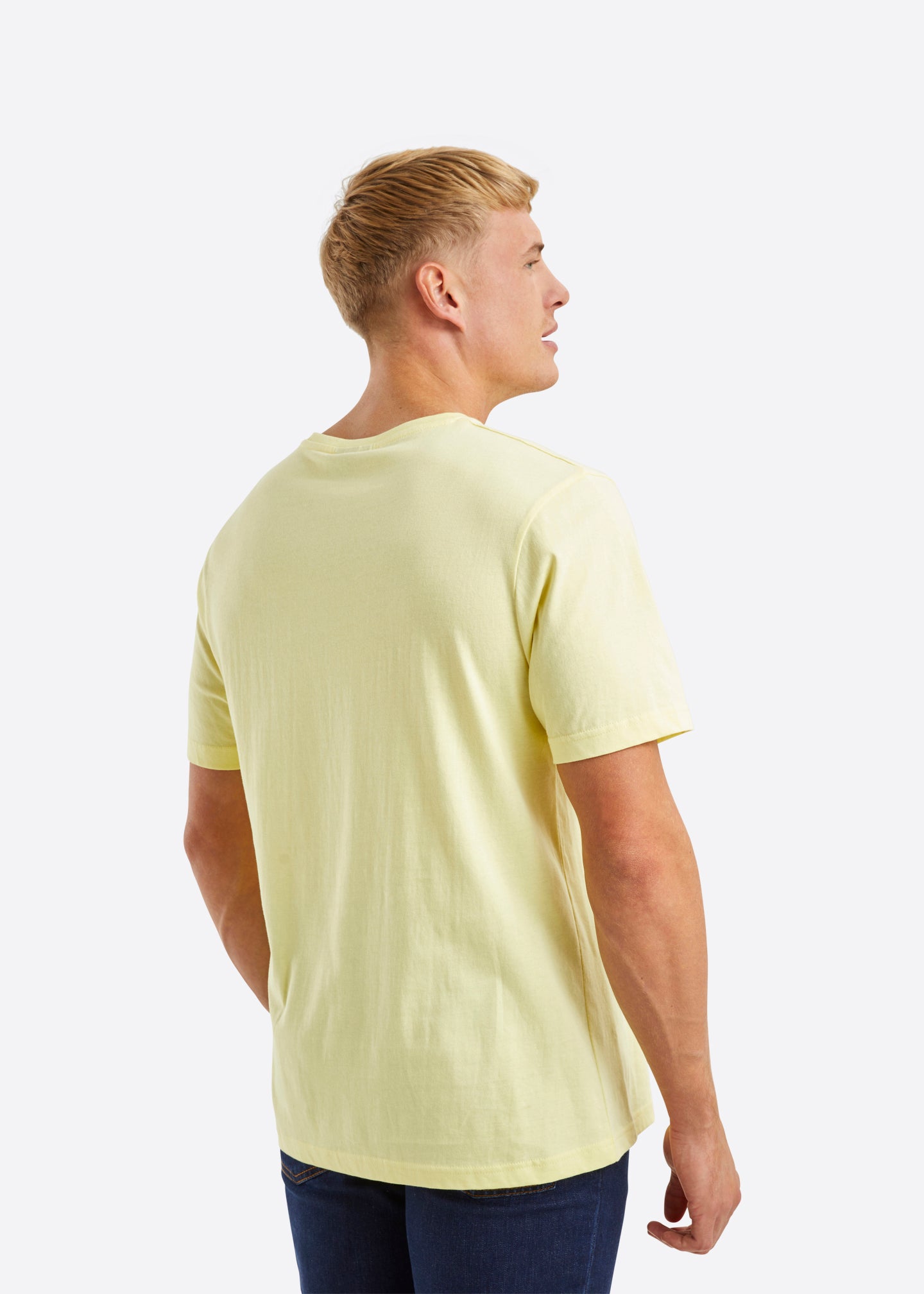 Holm T Shirt Light Yellow Nautica