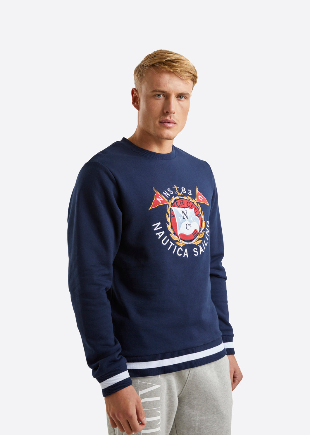Nautica Shore Sweatshirt - Dark Navy - Front